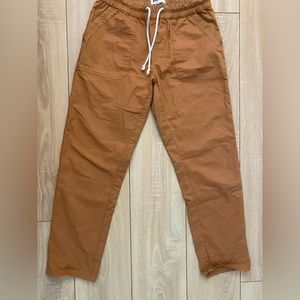 pact Women’s Woven Twill Roll Up Pant